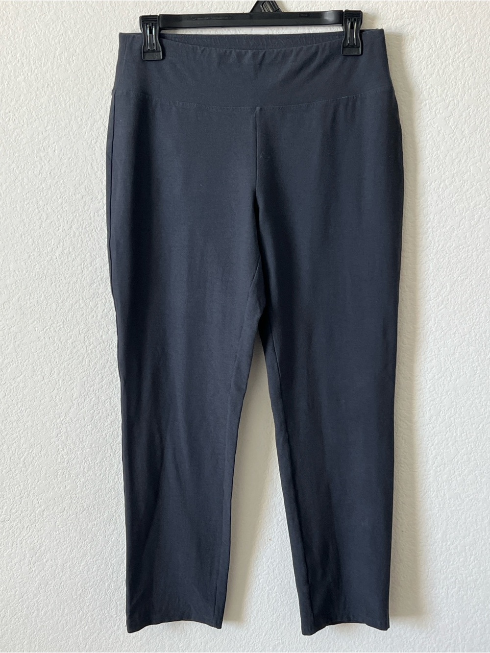 Eileen Fisher Dark Gray Stretch legging pants Sz Small Petite